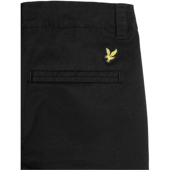 Lyle & Scott Kinderen/Kinderen Chinos (Jet Zwart) - Image 3