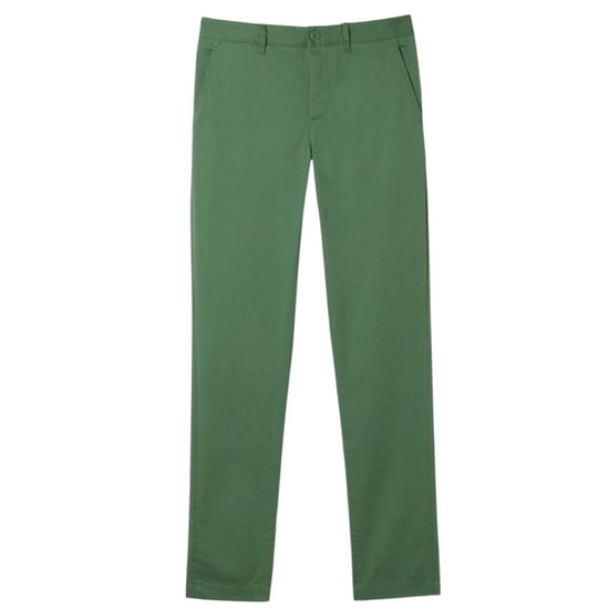 Lacoste Heren Biologisch Katoenen Slanke Chino (As) - Image 2