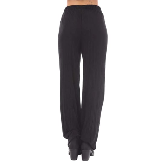 Vero Moda Dames/Dames Plisse Broek Met Wijde Pijpen (Zwart) - Image 2