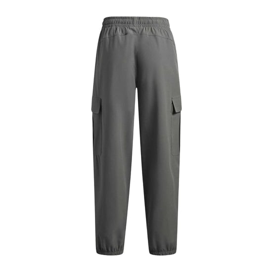 Under Armour Barn/Kids Rival Fleece Cargo Joggingbyxor (Grön/vit) - Image 2