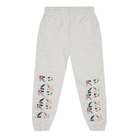 Off White Joggingbroeken met logo voor kinderen (Grijs) - Image 2