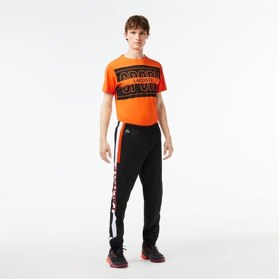 Lacoste Heren Slim Joggers (Zwart/Wit) - Image 1