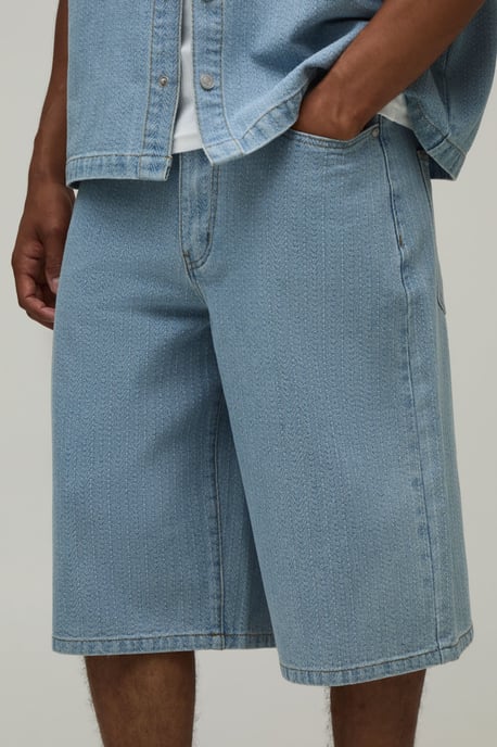 Herringbone Co-Ord Jorts - Image 3
