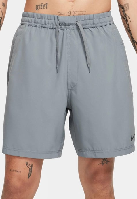 Nike Mens Dri-FIT Form 7-inch Unlined Versatile Shorts in Grey - Image 3