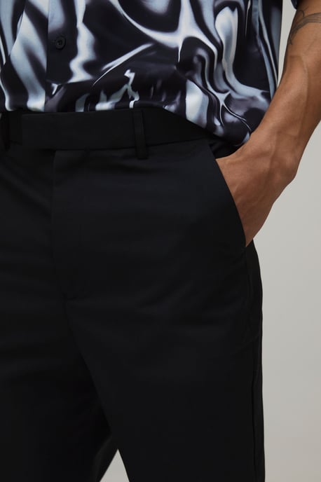Tapered Tailored Trousers - Image 3