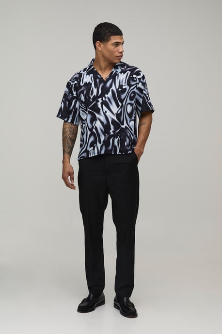Tapered Tailored Trousers - Image 4