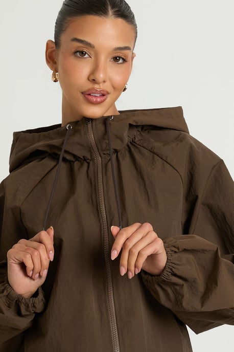 Nylon Zip Through Track Top - Image 4