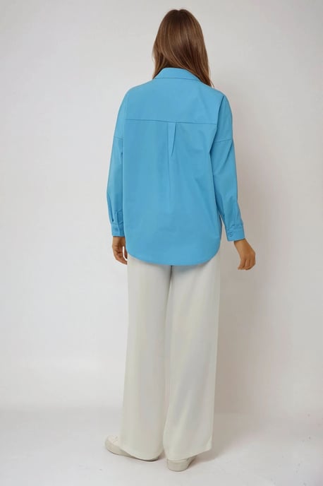 Classic Long Sleeve Cotton Shirt - Image 5