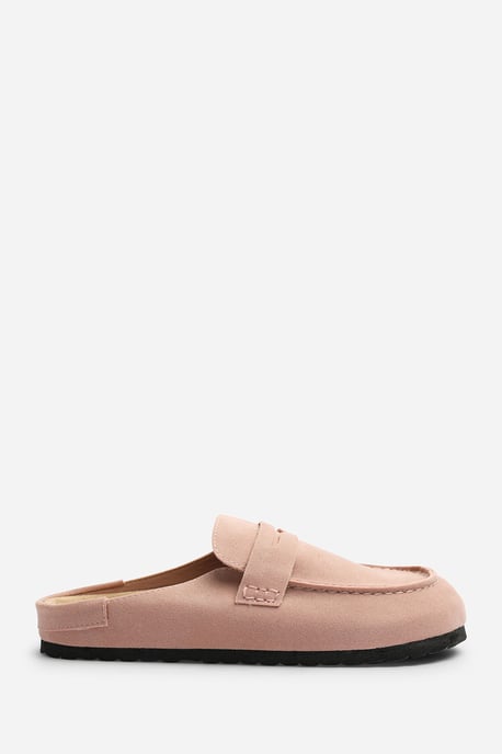 Where's That From Womens Honeybee Pink Low Back Slip on Mule - Image 2