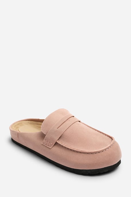 Where's That From Womens Honeybee Pink Low Back Slip on Mule - Image 3