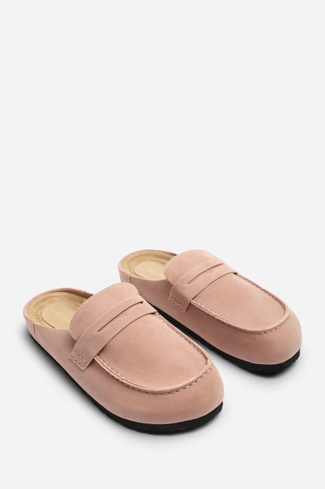 Where's That From Womens Honeybee Pink Low Back Slip on Mule - Image 4
