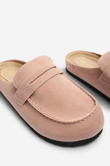 Where's That From Womens Honeybee Pink Low Back Slip on Mule - Image 5