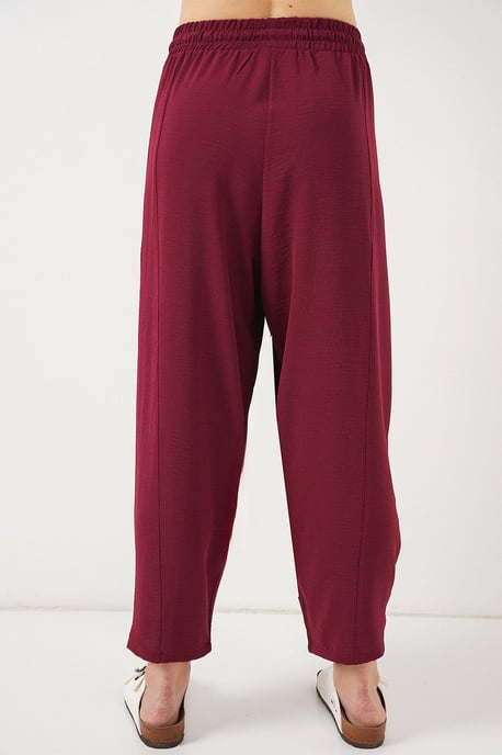 Gestructureerde Salwar Broek met Touwtjes Taille - Image 6