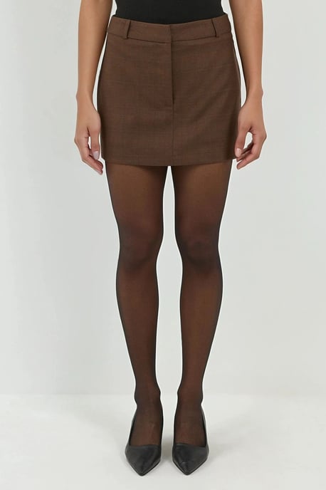 Geruite Mini Skorts - Image 1