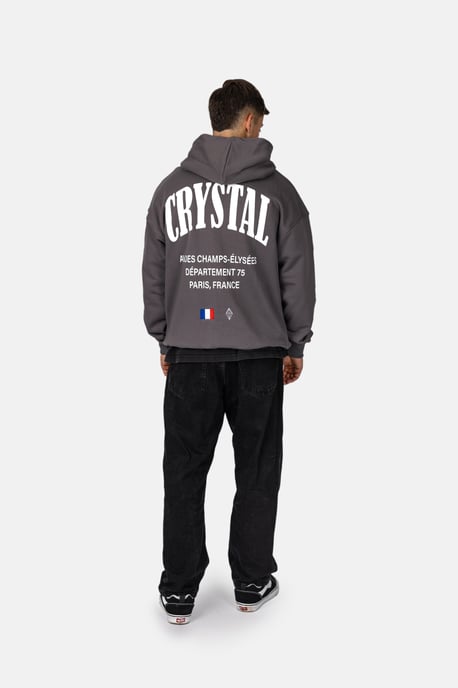 Crystal Paris Oversized zip-hoodie Champs - Image 5