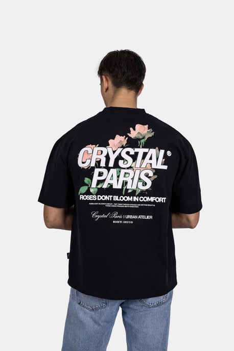 Crystal Paris Oversized T-shirt Rose - Image 1