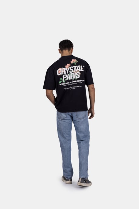 Crystal Paris Oversized T-shirt Rose - Image 5