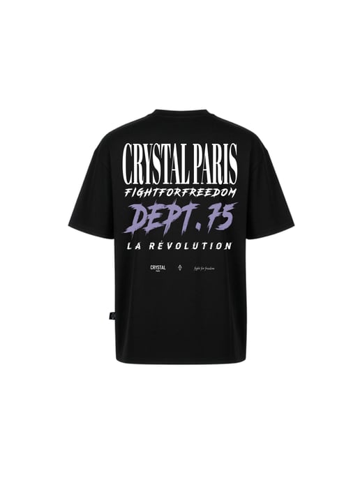 Crystal Paris Oversized T-shirt Departément 75 - Image 3