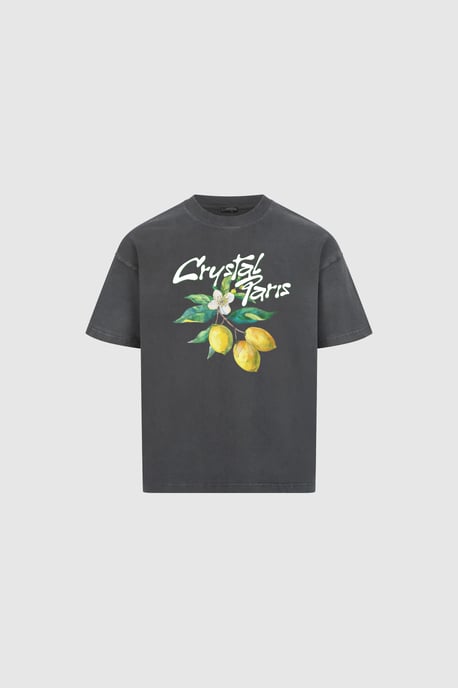 Crystal Paris Oversized T-shirt Lemon - Image 3