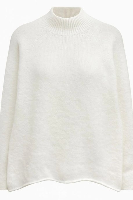 Knit Half Turtleneck Sweater - Image 1
