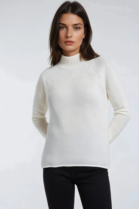 Knit Half Turtleneck Sweater - Image 4