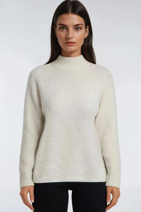 Knit Half Turtleneck Sweater - Image 5