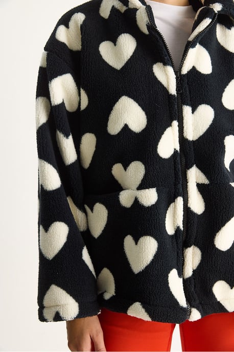 Textured Jacket Collar Puffer Down Coat - Image 6
