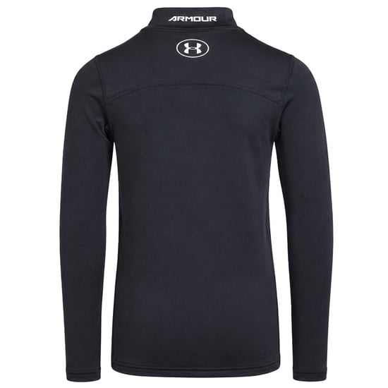 Under Armour ColdGear Mock Kids Black Top - Image 2