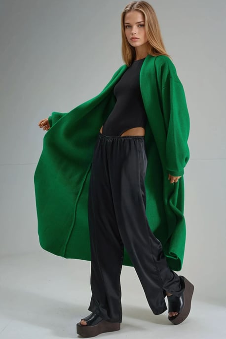 Lang Fit Brei Cardigan - Image 2