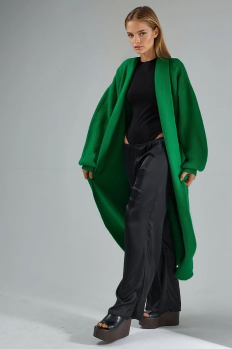 Lang Fit Brei Cardigan - Image 3