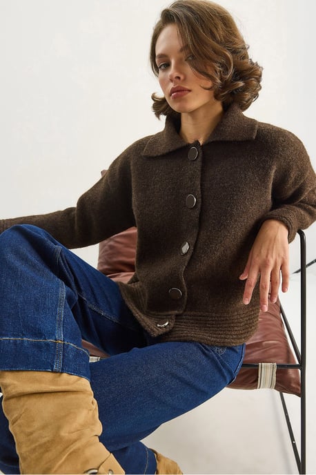 Gebreide Cardigan met Knoopsluiting - Image 2