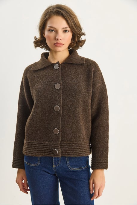 Gebreide Cardigan met Knoopsluiting - Image 3