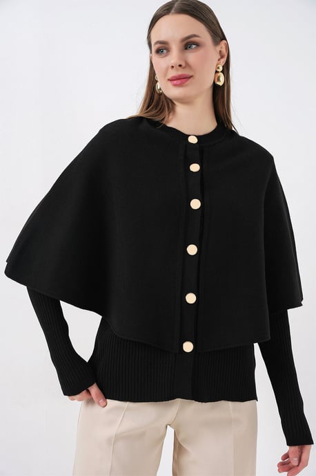 Ribbed Textured Long Sleeve Button-Up Cardigan - Image 4