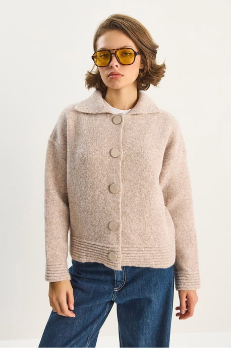 Gebreide Cardigan met Knoopsluiting - Image 2