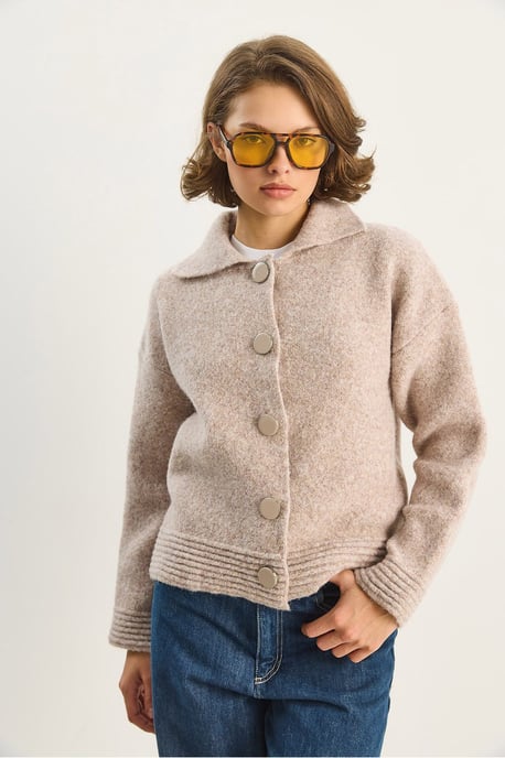 Gebreide Cardigan met Knoopsluiting - Image 3