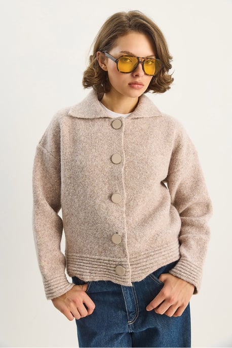 Gebreide Cardigan met Knoopsluiting - Image 4
