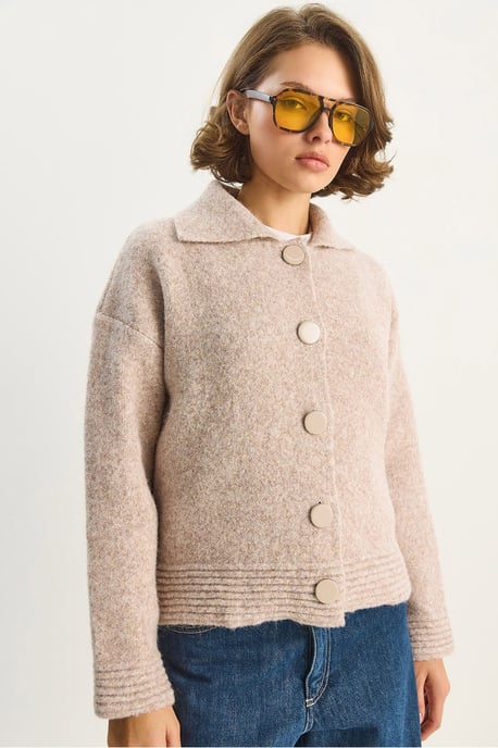 Gebreide Cardigan met Knoopsluiting - Image 5