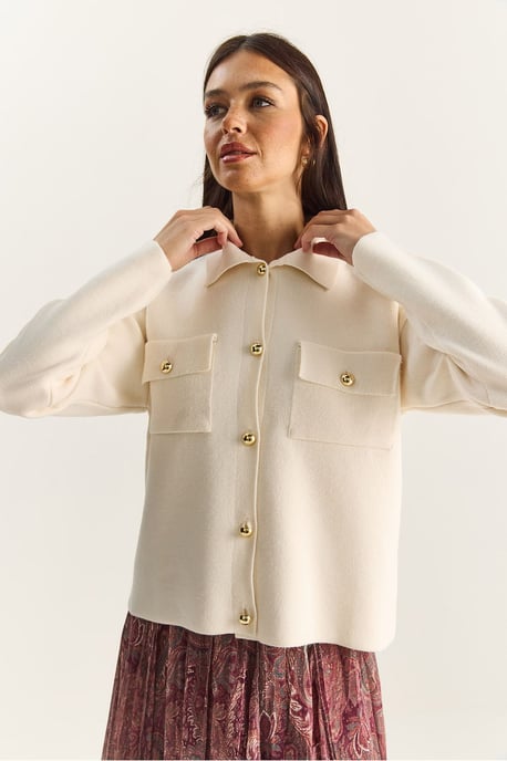 Polo Kraag Cardigan - Image 4