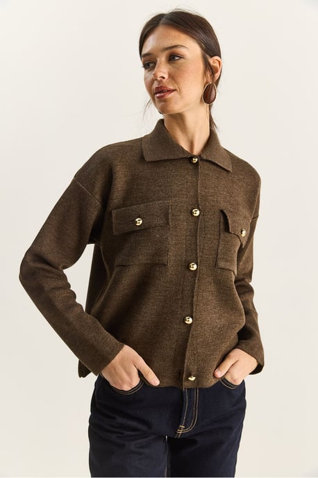 Polokraag Cardigan - Image 3