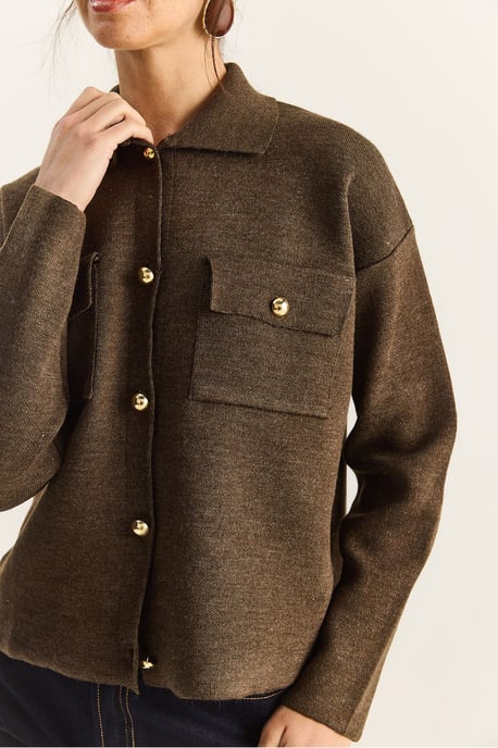 Polokraag Cardigan - Image 5