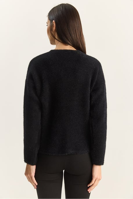 Broderad Knappad Cardigan - Image 6