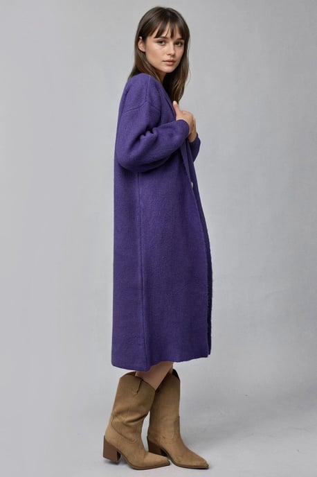 Lange Fit Brei Cardigan - Image 2