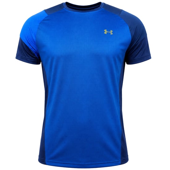 Under Armour Rush 2.0 Print Mens Blue T-Shirt - Image 1