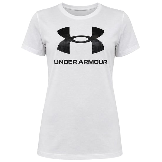 Under Armour Live Sportstyle Graphic Womens White T-Shirt - Image 1