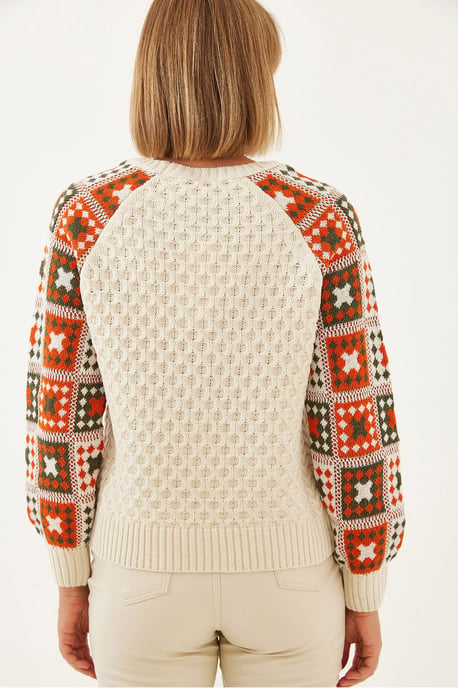 Gestreepte Breisels Crewneck Trui - Image 4