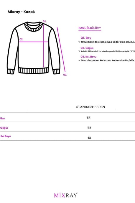 Relaxed Fit Crew Neck Thick Knit Sweater - Image 6