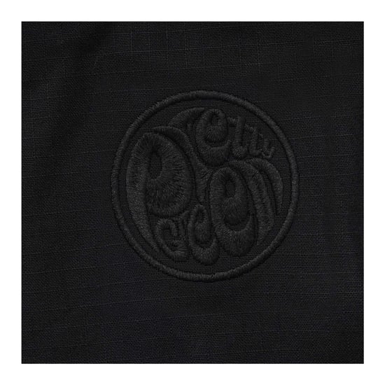 Pretty Green Mens Cotton Reinforced Tailored Casual Cargo Shorts (Black) - Image 4
