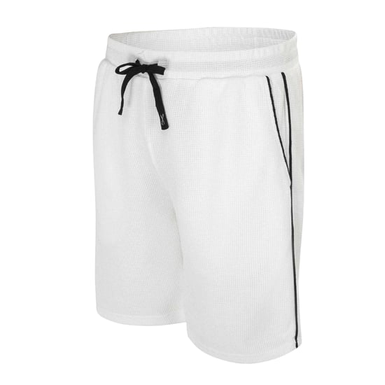 Fabric Heren Shorts Katoenmix (Wit) - Image 3
