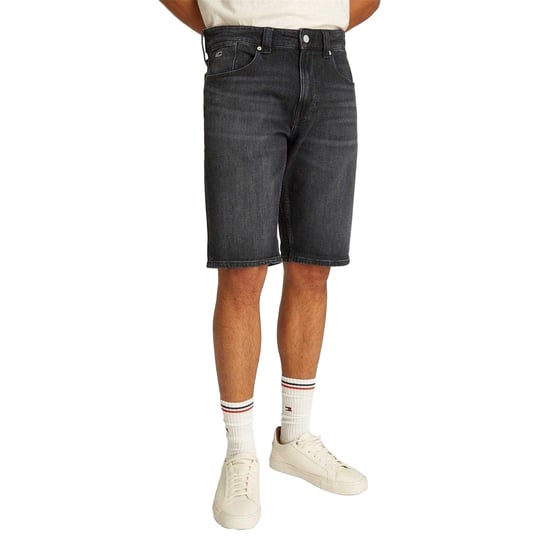 Tommy Jeans Heren Ronnie Denim Korte Broek (Zwarte denim) - Image 1