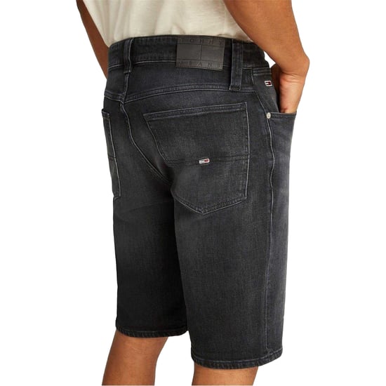 Tommy Jeans Heren Ronnie Denim Korte Broek (Zwarte denim) - Image 3